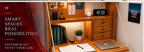 Compact Wall Workspace